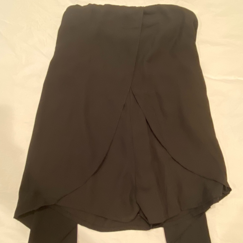 Missguided Black Bandeau Romper